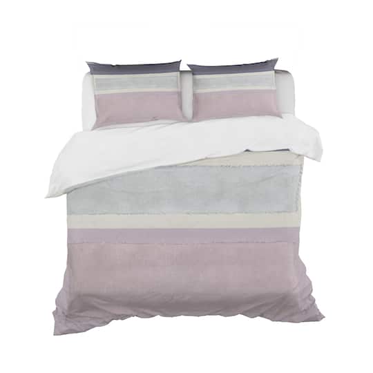 Designart 'Painted Weaving IV FB' Geometric Bedding Set